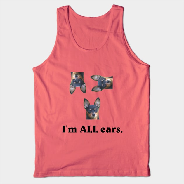 I'm all ears. Tank Top by amigaboy